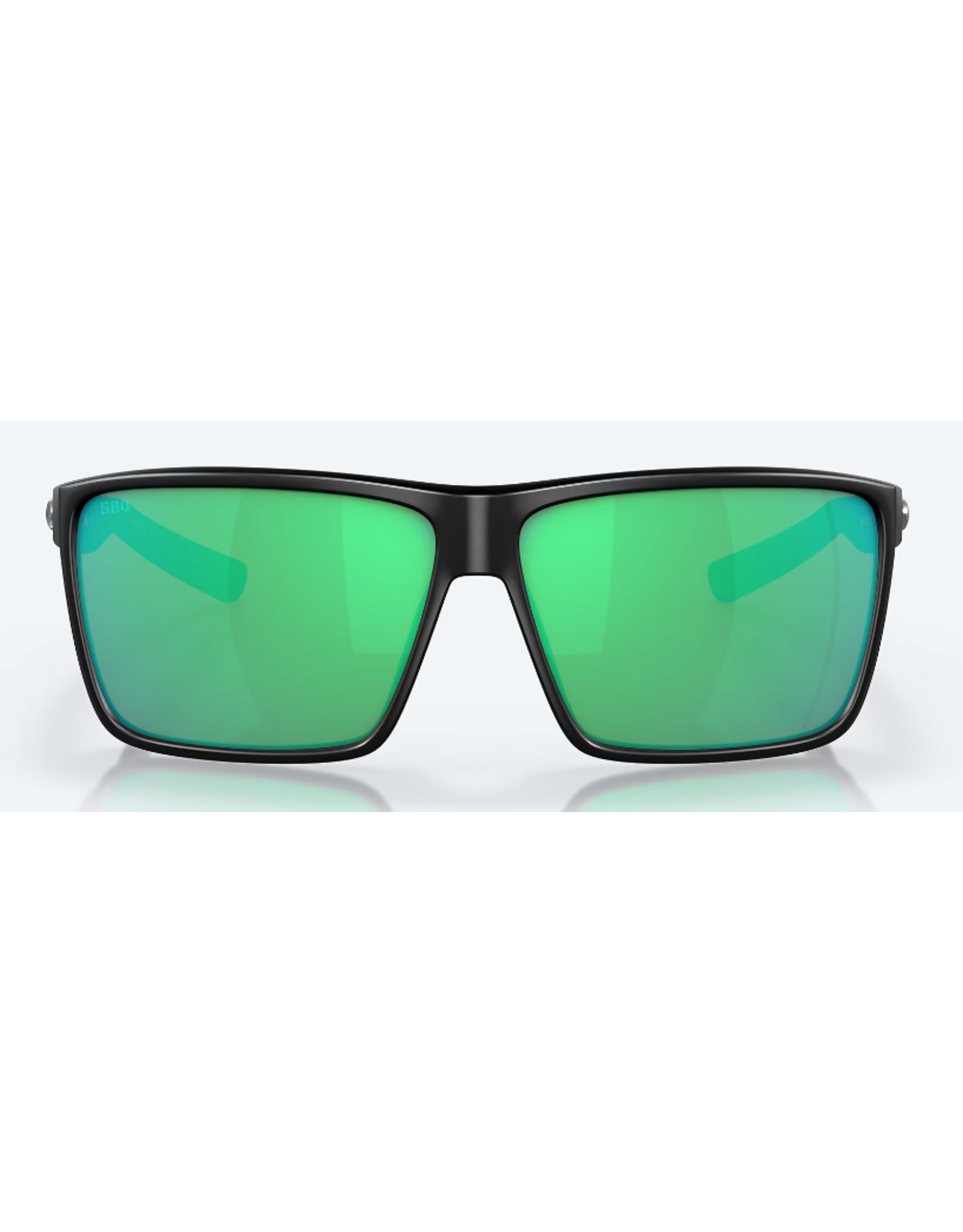 COSTA COSTA RINCON BLACK FRAME LENSE COLOR GREEN MIRROR POLARIZED GLASS