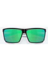 COSTA COSTA RINCON BLACK FRAME LENSE COLOR GREEN MIRROR POLARIZED GLASS