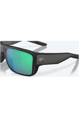 COSTA COSTA TAXMAN MATTE BLACK FRAMES GREEN MIRROR LENSE
