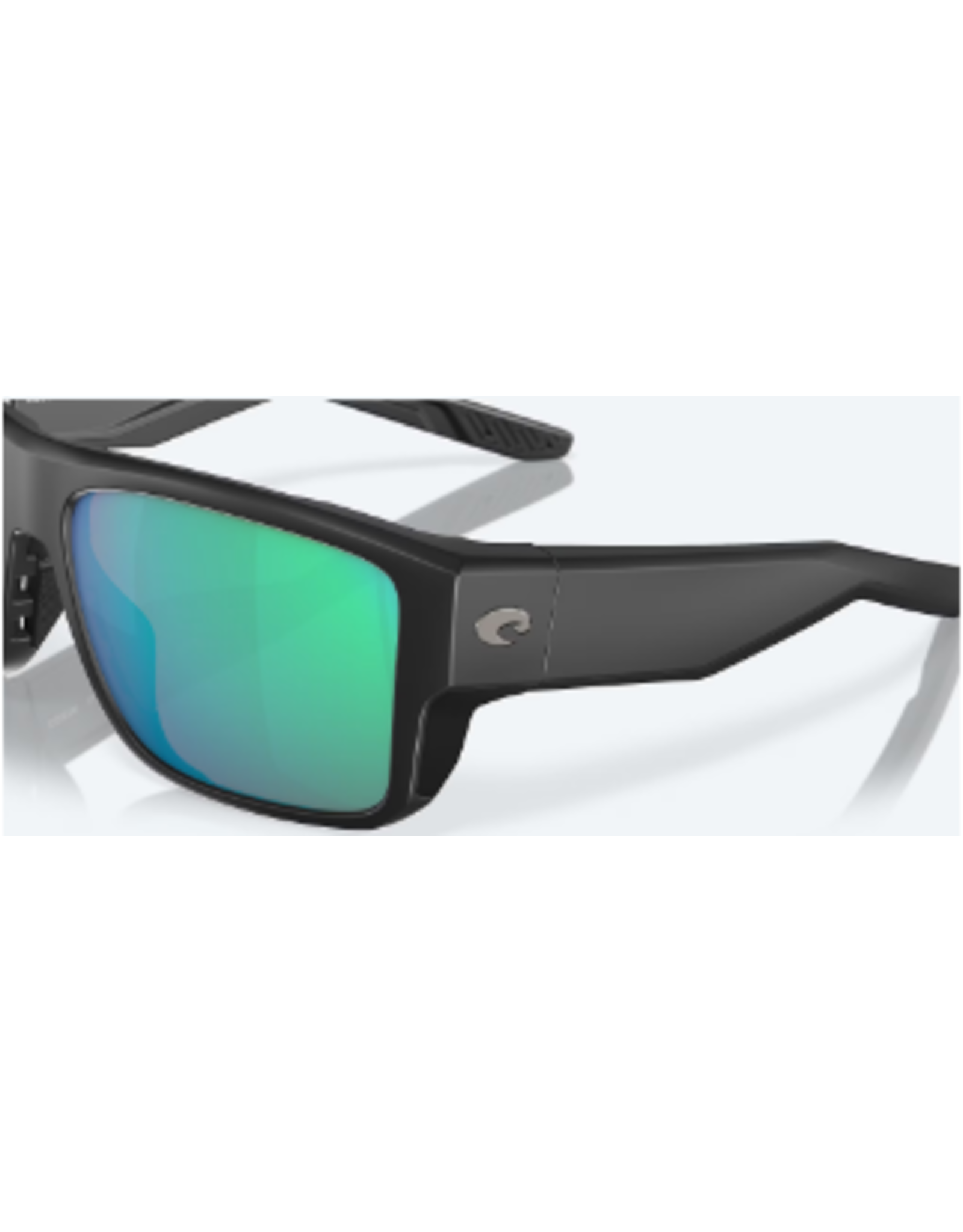 COSTA COSTA TAXMAN MATTE BLACK FRAMES GREEN MIRROR LENSE