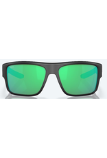 COSTA COSTA TAXMAN MATTE BLACK FRAMES GREEN MIRROR LENSE