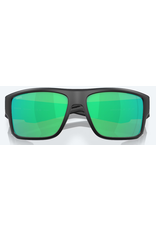 COSTA COSTA TAXMAN MATTE BLACK FRAMES GREEN MIRROR LENSE