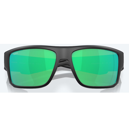 COSTA COSTA TAXMAN MATTE BLACK FRAMES GREEN MIRROR LENSE