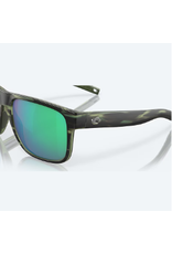 COSTA DEL MAR SPEARO XL MATTE REEF FRAME GREEN MIRROR POLARIZED LENSE