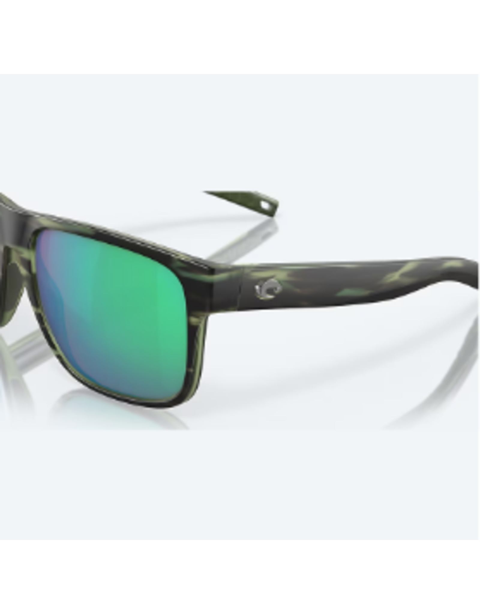 COSTA DEL MAR SPEARO XL MATTE REEF FRAME GREEN MIRROR POLARIZED LENSE