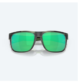 COSTA DEL MAR SPEARO XL MATTE REEF FRAME GREEN MIRROR POLARIZED LENSE