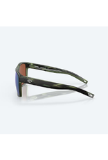 COSTA DEL MAR SPEARO XL MATTE REEF FRAME GREEN MIRROR POLARIZED LENSE