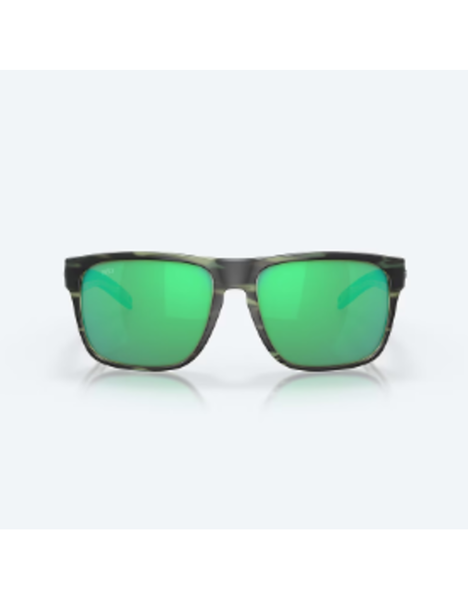 COSTA DEL MAR SPEARO XL MATTE REEF FRAME GREEN MIRROR POLARIZED LENSE