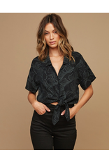 RVCA WOMENS RVCA GRIDLOCK BUTTON DORVWN