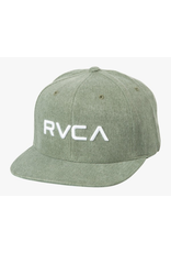 RVCA RVCA TWILL SNAPBACK