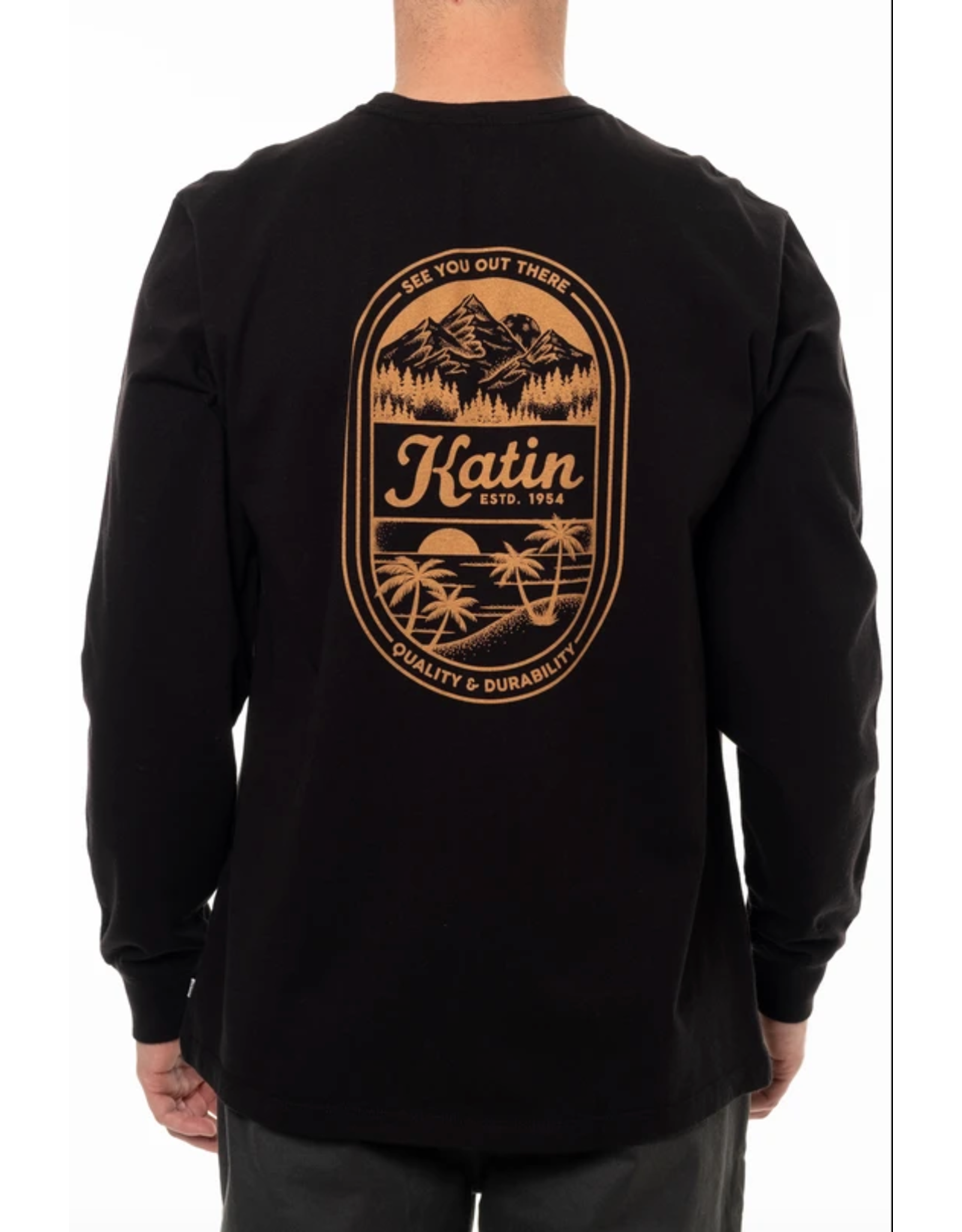 KATIN USA KATIN PEAKS TO BEACH L/S TEE