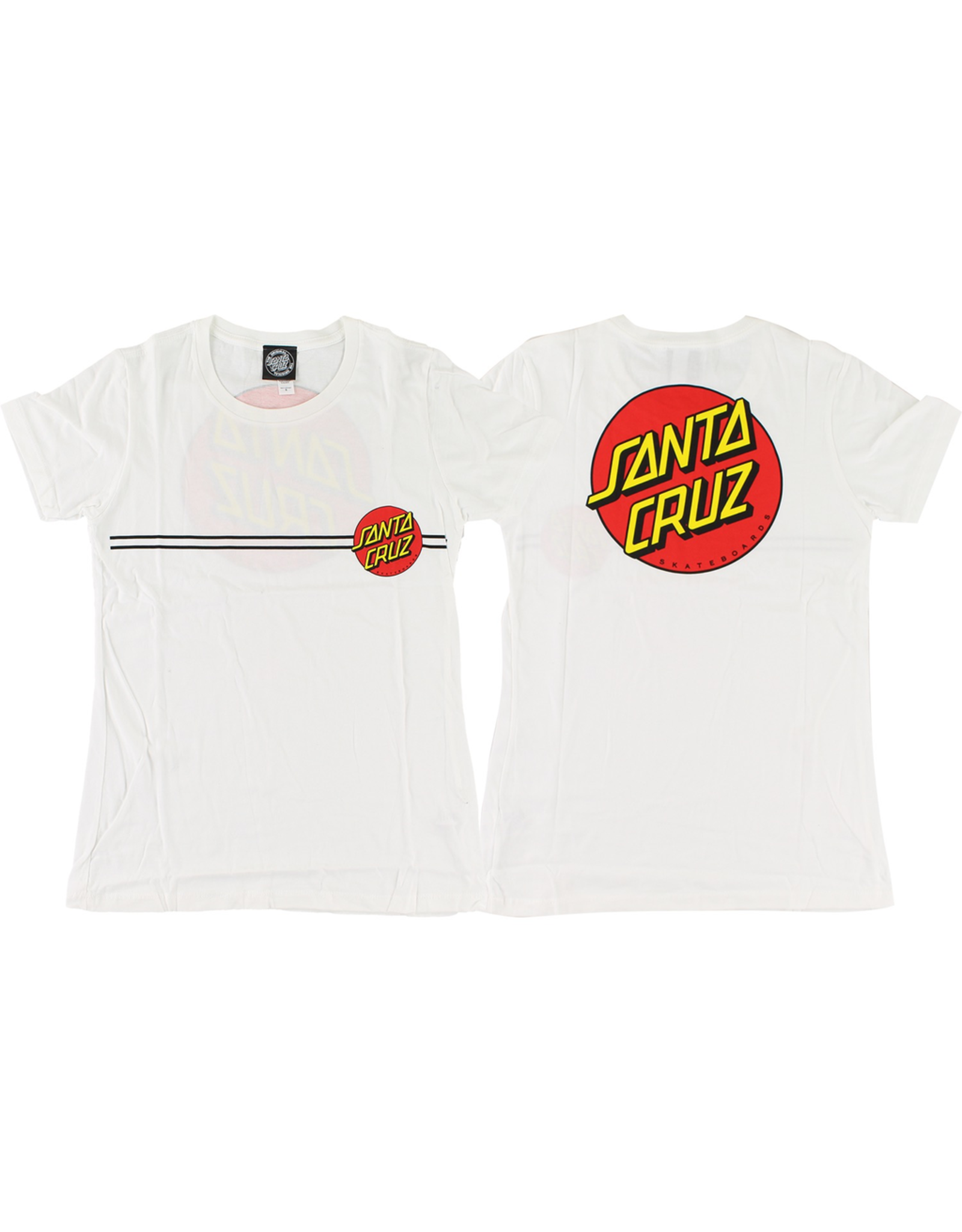 SANTA CRUZ FITTED CREW SHORT SLEEVE WOMENS TEE