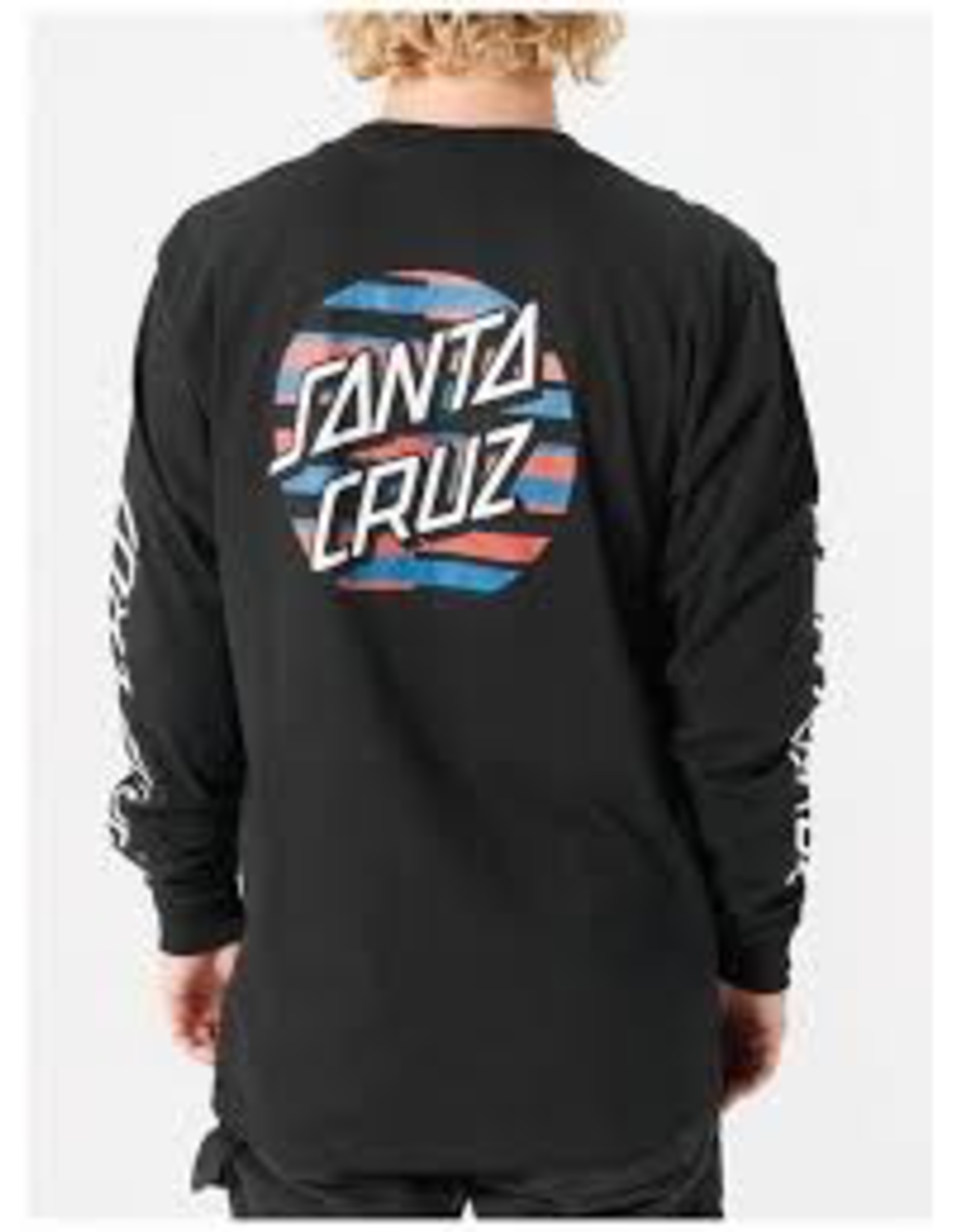 SANTA CRUZ STRIP STRIPE DOT T-SHIRT