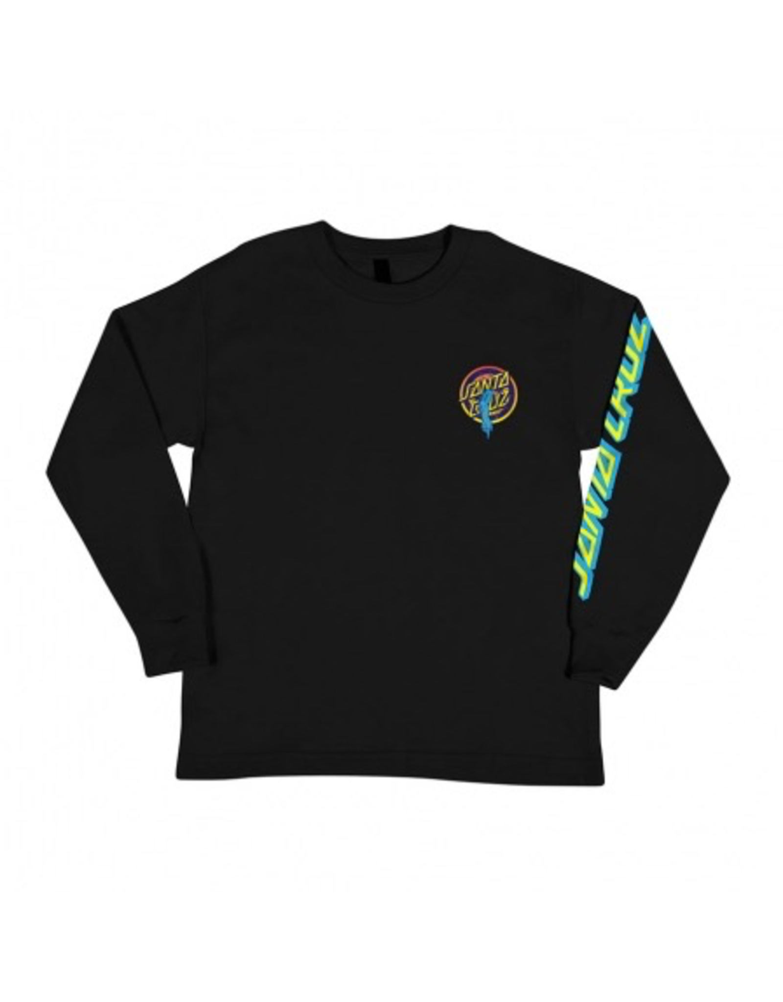 SANTA CRUZ ROSKOPP DOT LONG SLEEVE T-SHIRT, YOUTH