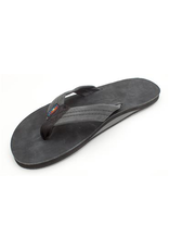 Rainbow Sandals MENS RAINBOW PREMIER LEATHER SINGLE LAYER BLACK