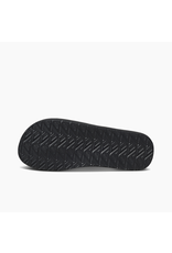 REEF REEF SMOOTHY BLACK FLIP FLOPS MENS
