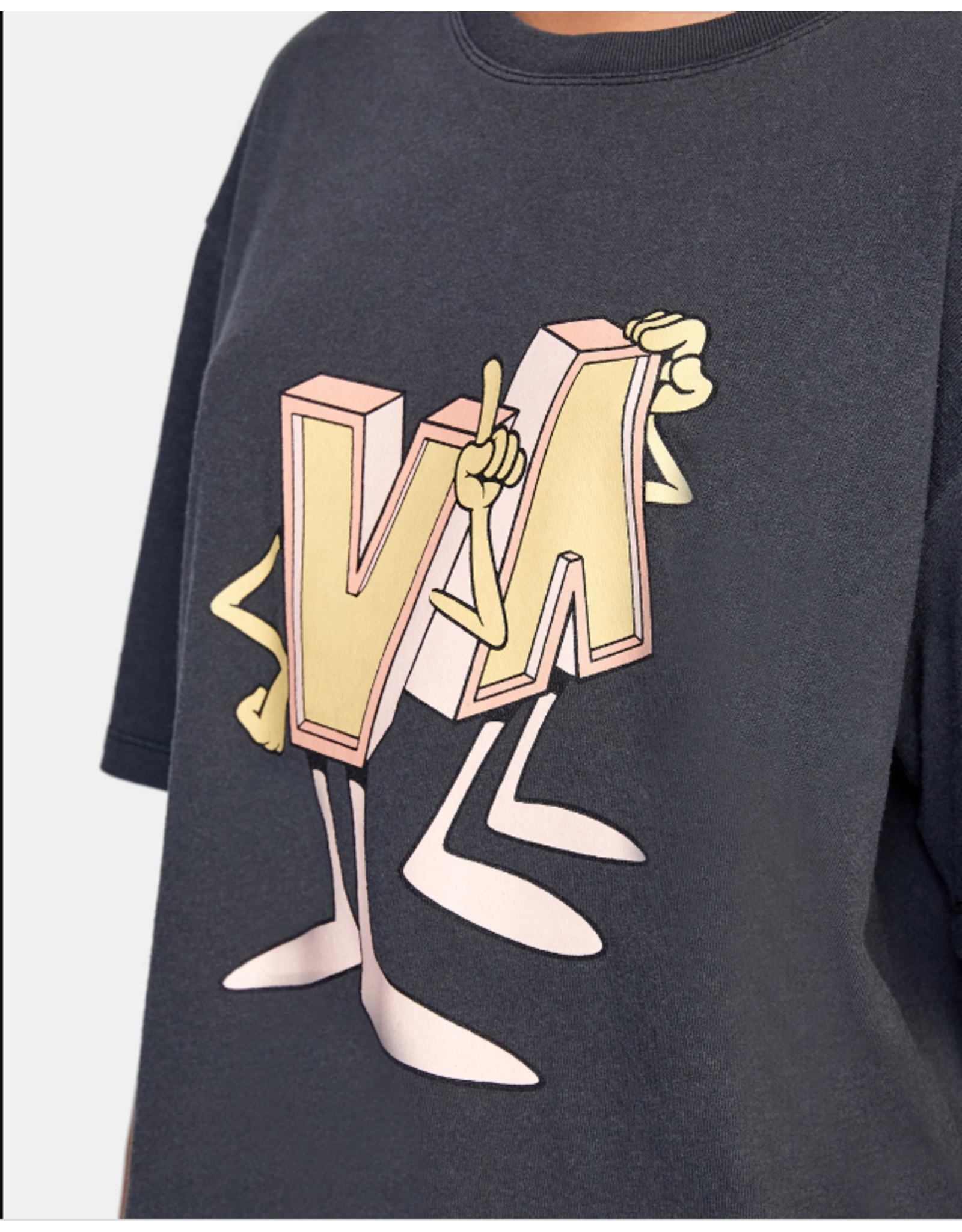 RVCA Girls DMOTE | MASCOT ANYDAY TEE