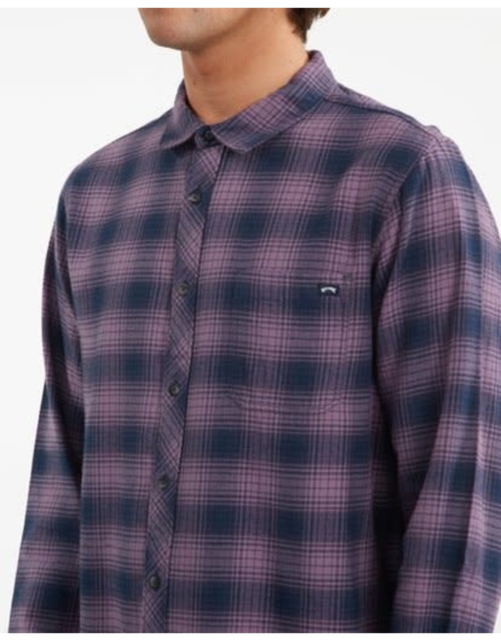 BILLABONG Coastline Flannel Shirt PURPLE HAZE (phz)