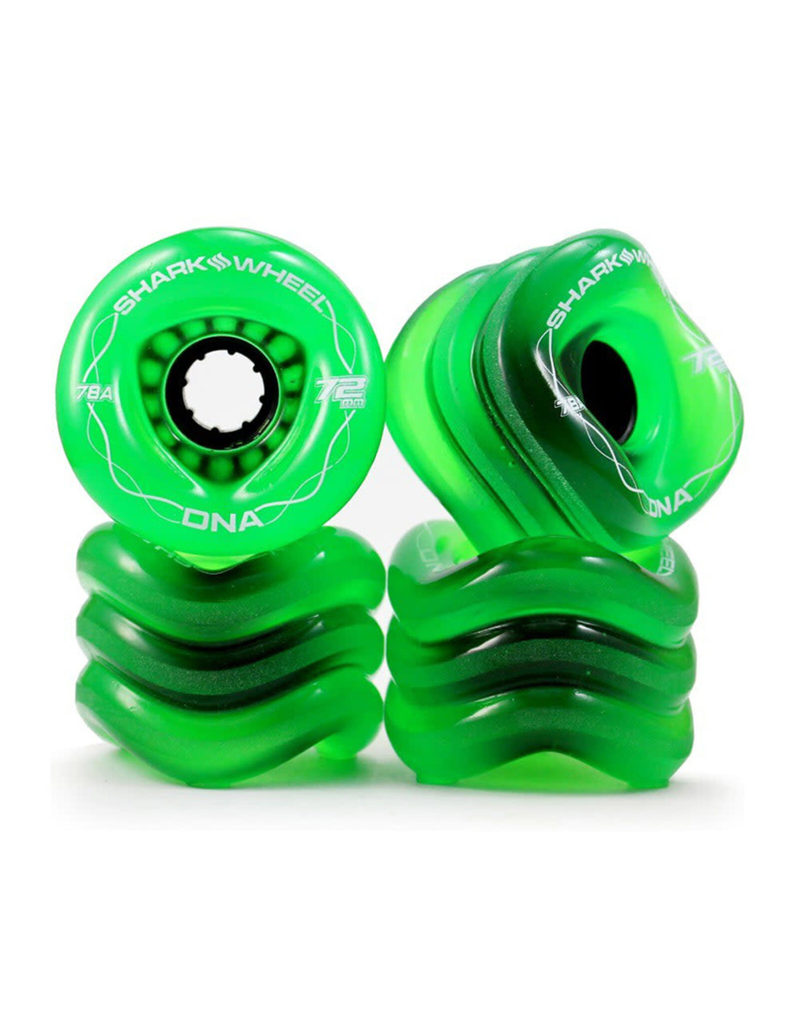 SHARK WHEEL SHARK DNA 72mm Clear/neon