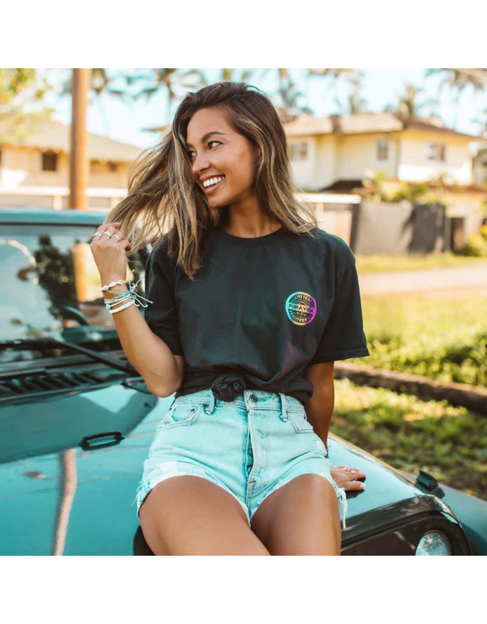 PURA VIDA PURA VIDA LIVE FREE TEE