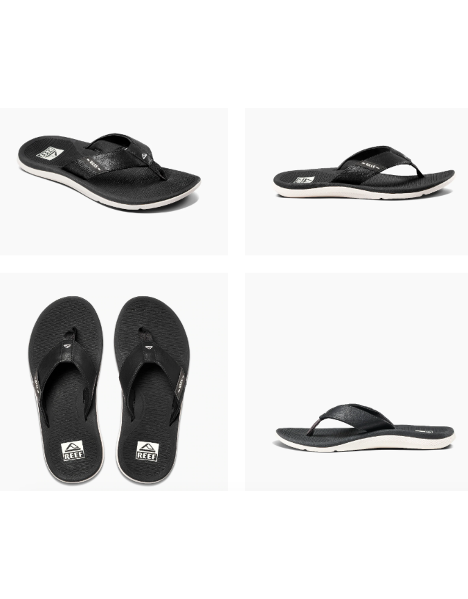 REEF REEF SANTA ANA GREY/WHITE