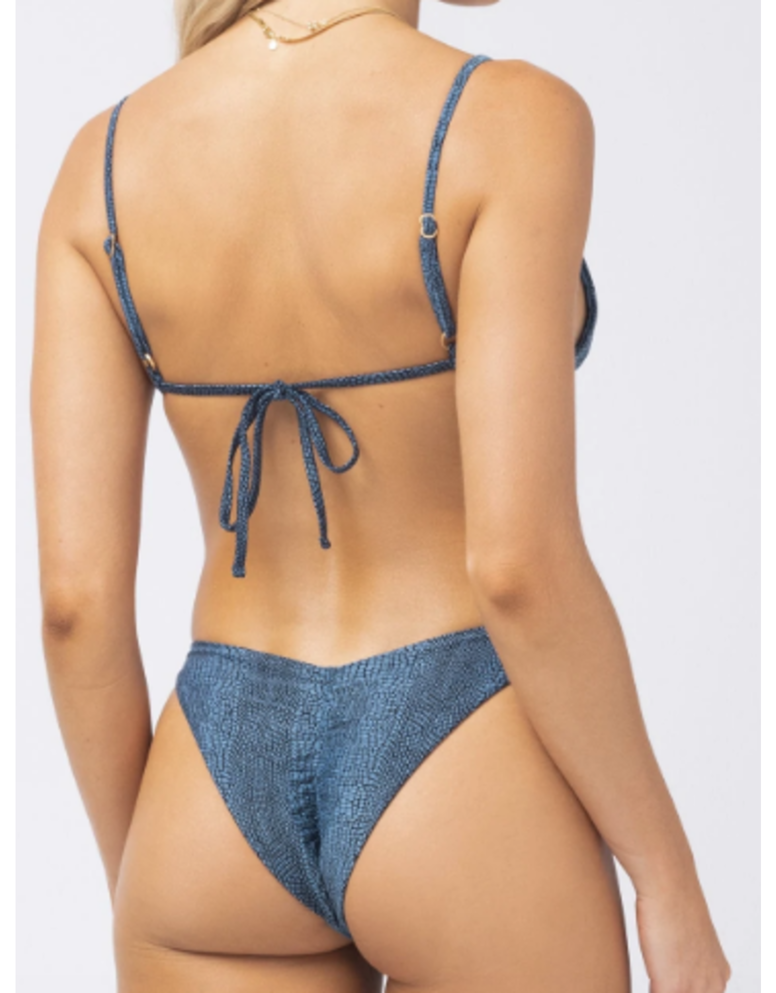 LSPACE Printed Brittany Bikini Top