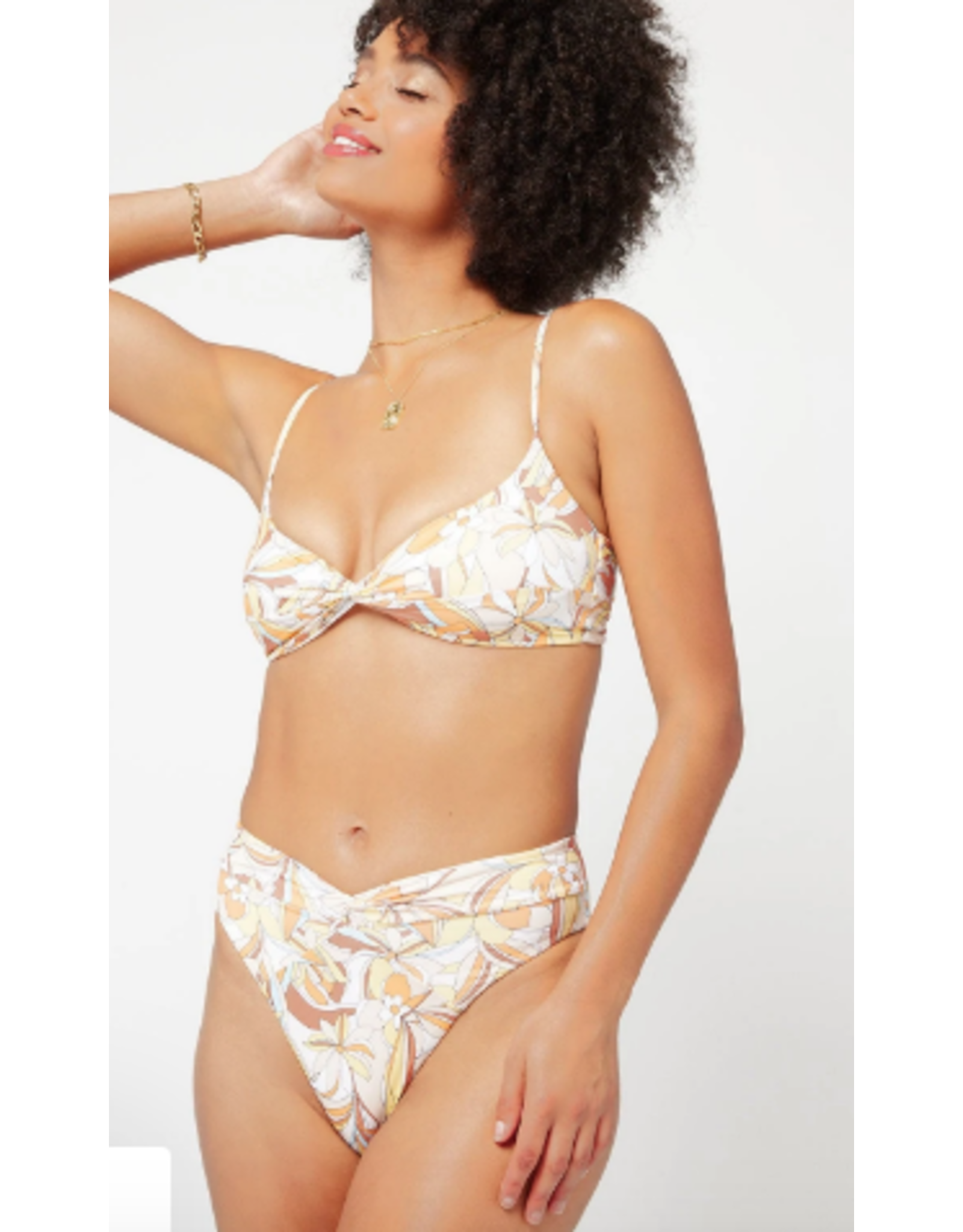 RVCA Girls RVCA Printed Ringo Bikini Top