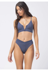 LSPACE LSPACE Pointelle Rib Siren Bikini Top