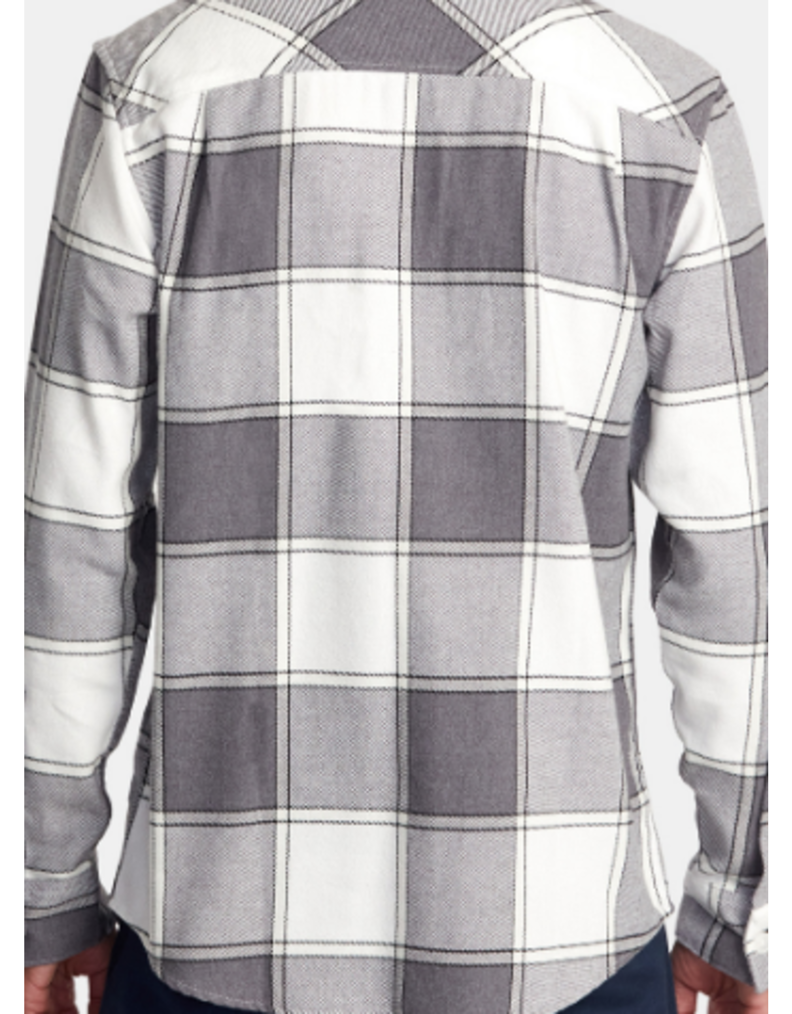 RVCA THAT'LL WORK FLANNEL LONG SLEEVE SHIRT