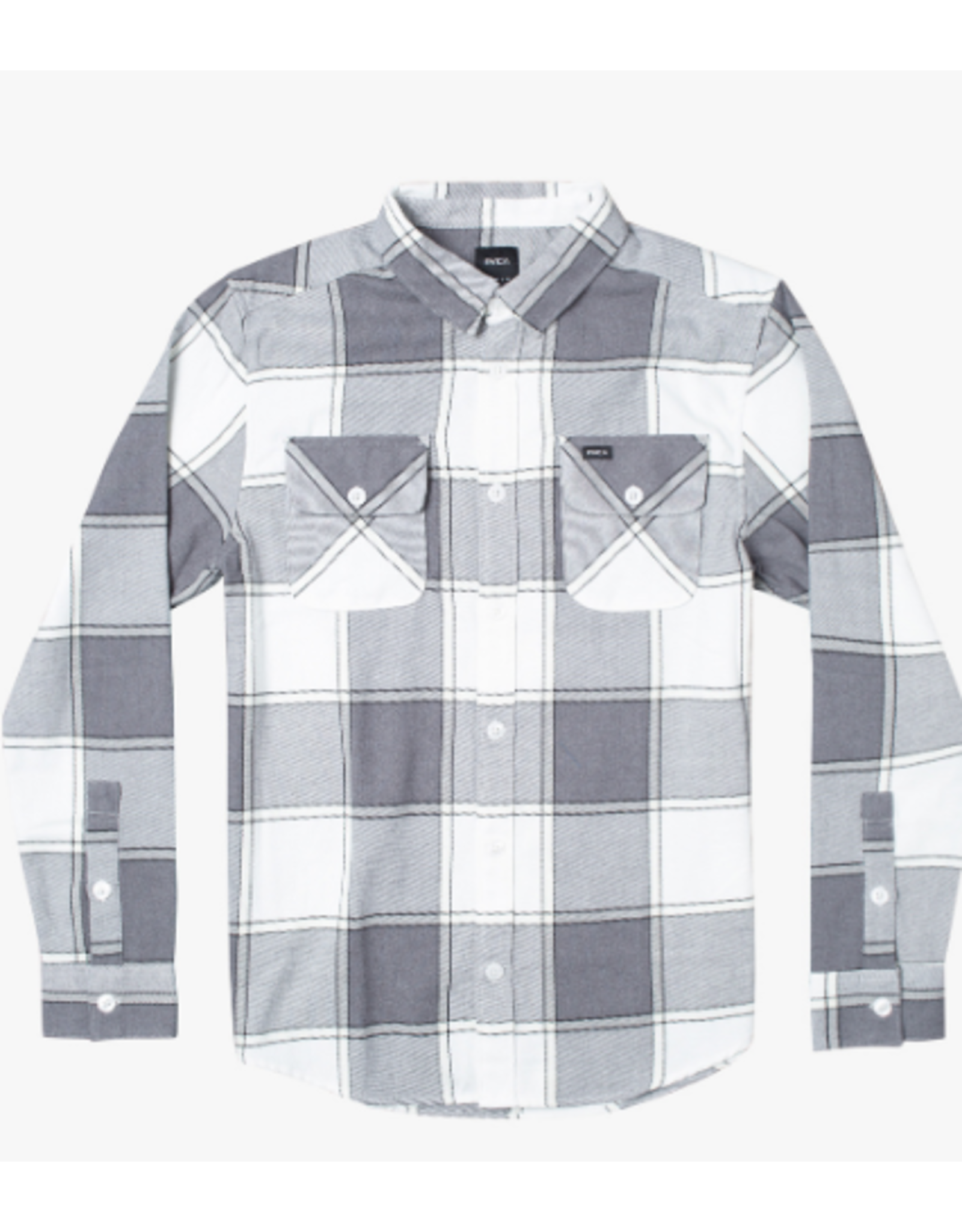 RVCA THAT'LL WORK FLANNEL LONG SLEEVE SHIRT
