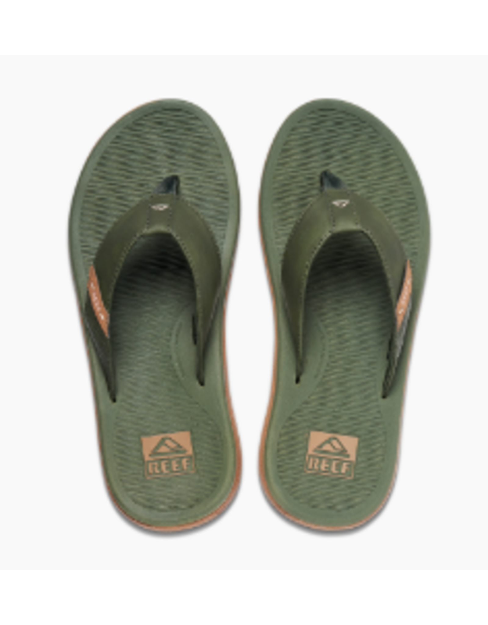REEF REEF SANTA ANA OLIVE/GUM