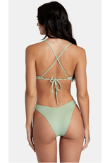RVCA RVCA Solid Lurex Crossback Bikini Top