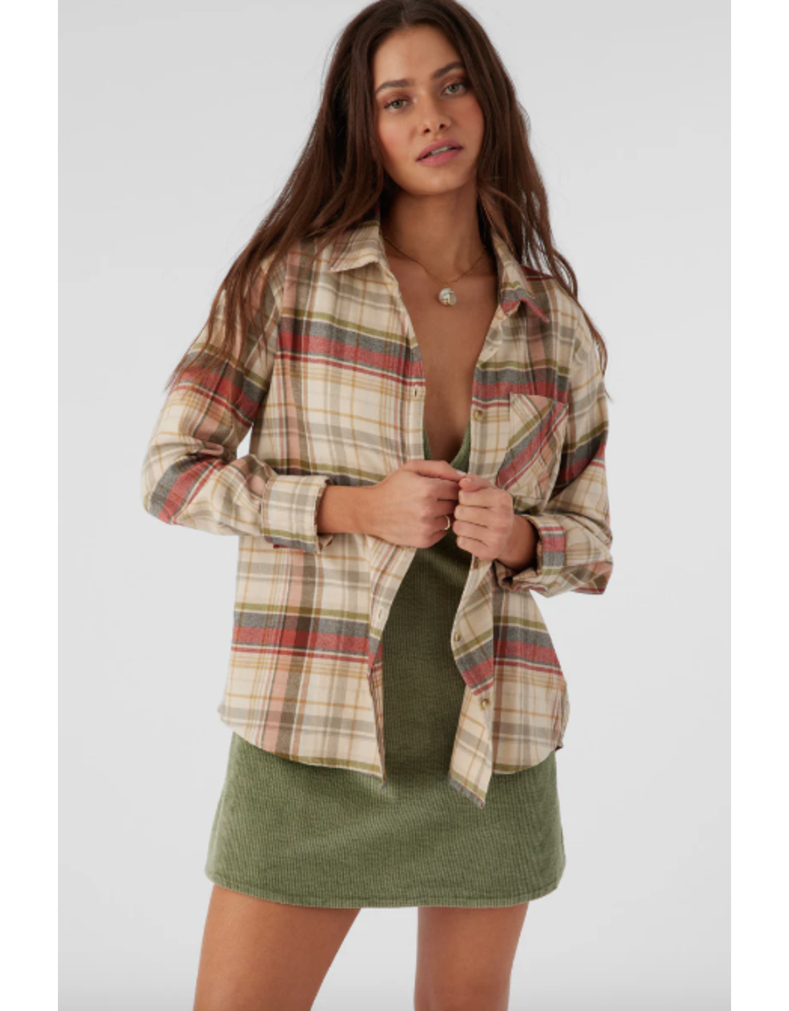 ONEILL Womens LOGAN FLANNEL TOP