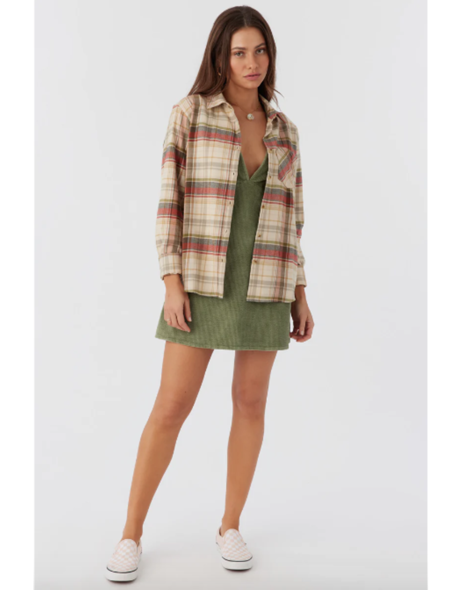 ONEILL Womens LOGAN FLANNEL TOP