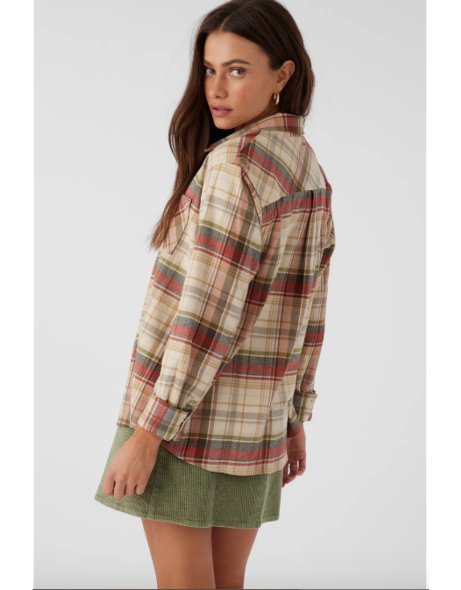 ONEILL Womens LOGAN FLANNEL TOP