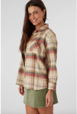 ONEILL Womens LOGAN FLANNEL TOP