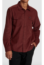 RVCA FREEMAN CORD LONG SLEEVE SHIRT