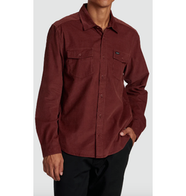 RVCA FREEMAN CORD LONG SLEEVE SHIRT