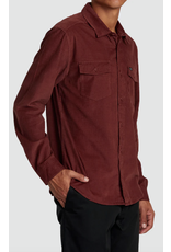 RVCA FREEMAN CORD LONG SLEEVE SHIRT