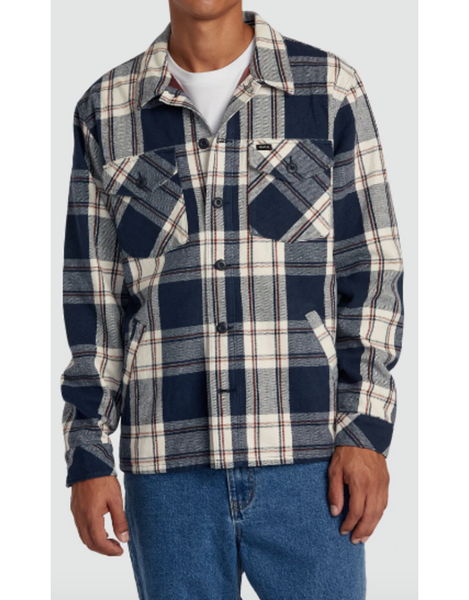 RVCA Guys HUGHES FLANNEL SHIRT