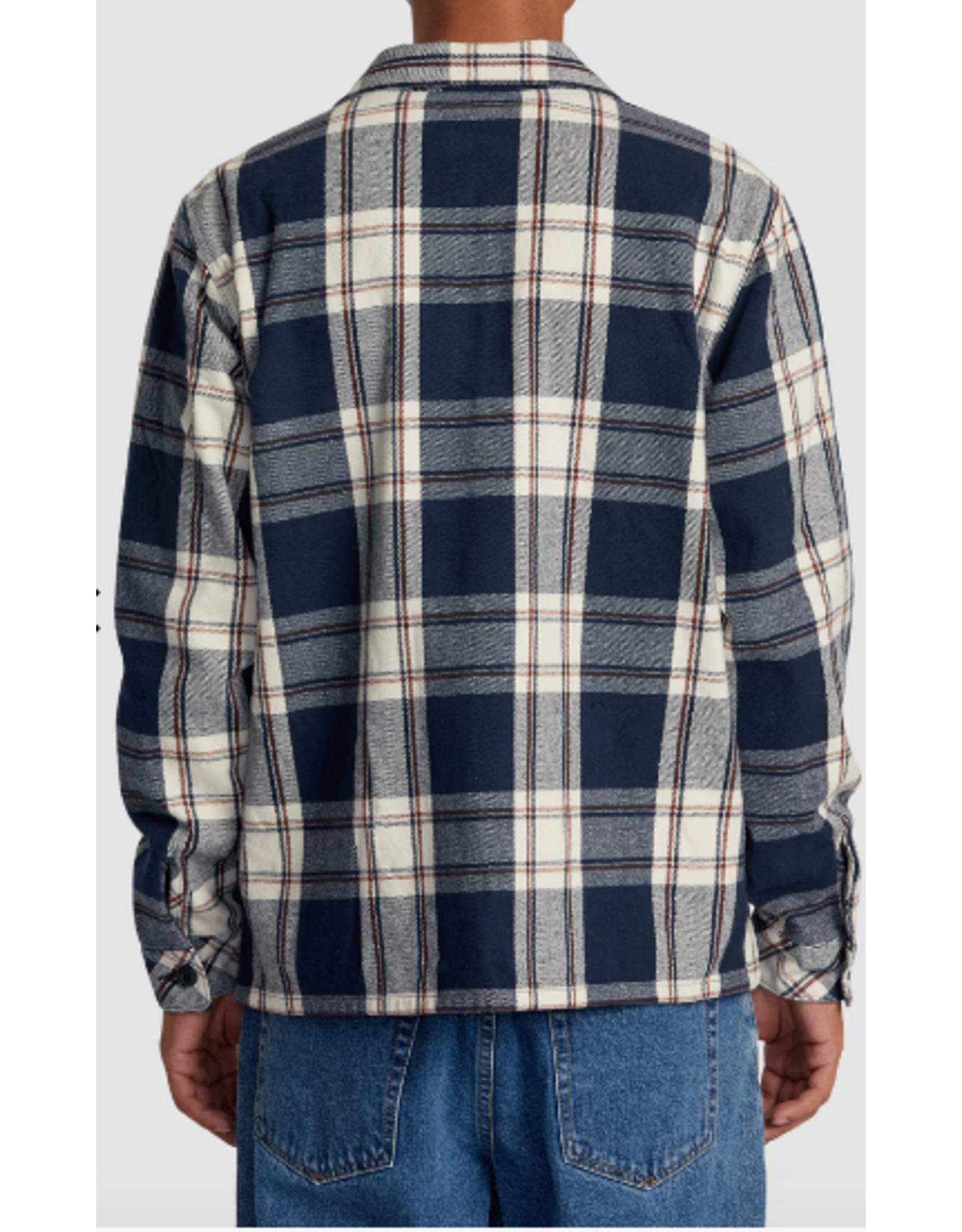 RVCA Guys HUGHES FLANNEL SHIRT