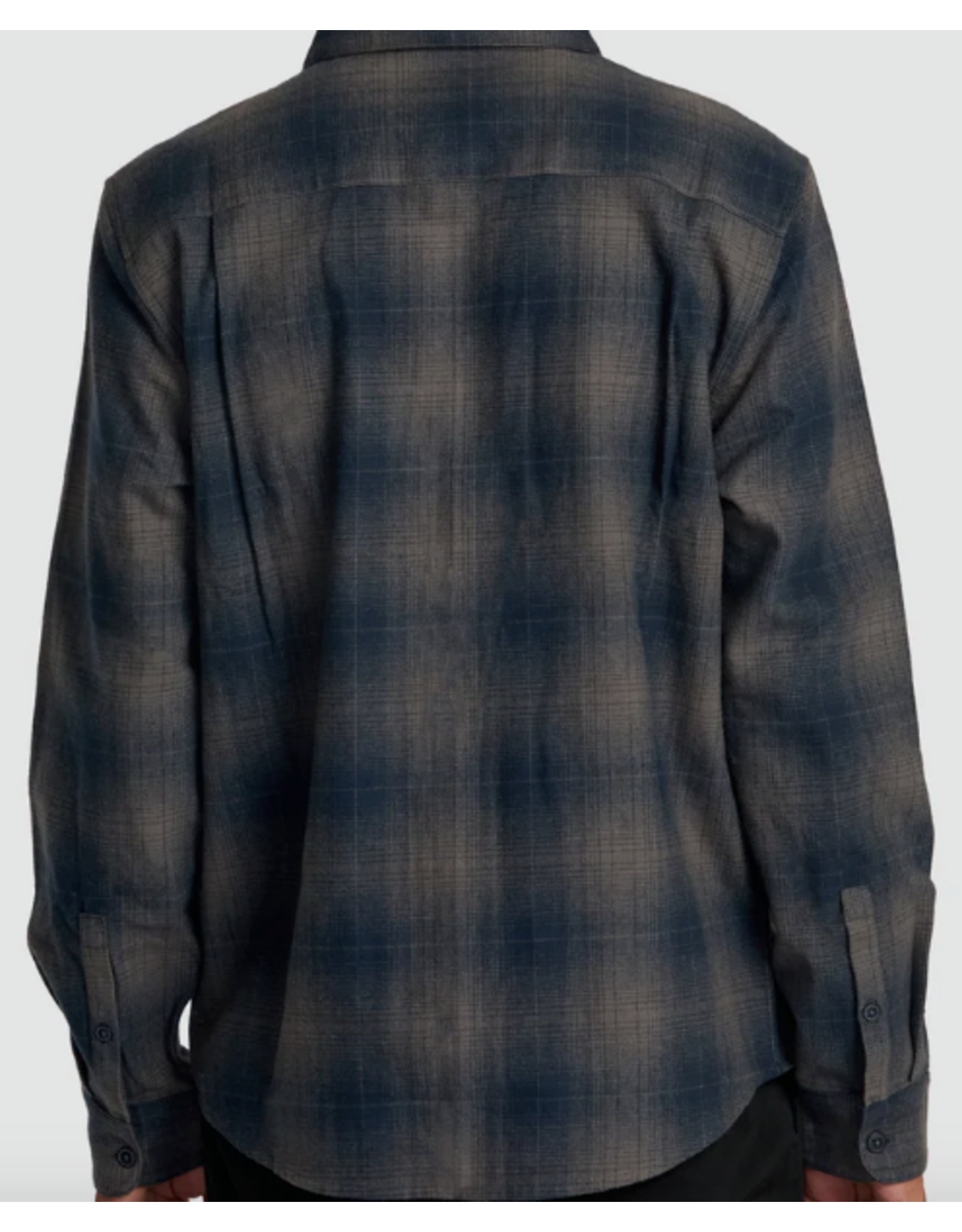 RVCA DAYSHIFT FLANNEL LONG SLEEVE TOP