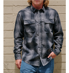 RVCA DAYSHIFT FLANNEL LONG SLEEVE TOP