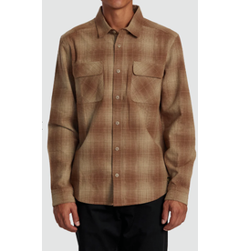 RVCA DAYSHIFT FLANNEL LONG SLEEVE TOP