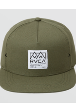 RVCA RVCA PEAKS SNAPBACK HAT