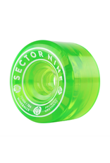 SECTOR 9 SEC9 NINEBALLS 70mm 78a CLEAR GREEN Sector 9