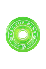SECTOR 9 SEC9 NINEBALLS 70mm 78a CLEAR GREEN Sector 9