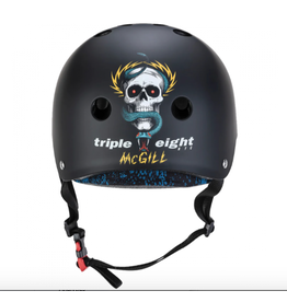 T8 CERTIFIED SWEATSAVER S/M-MCGILL SKULL/SNAKE BK Triple 8