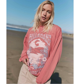 BILLABONG RIDE IN OVERSIZED CREWNECK SWEATSHIRT