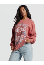 BILLABONG RIDE IN OVERSIZED CREWNECK SWEATSHIRT